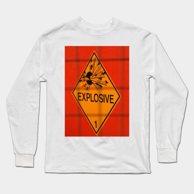 EXPLOSIVE - Stand well CLEAR Long Sleeve T-Shirt by mister-john